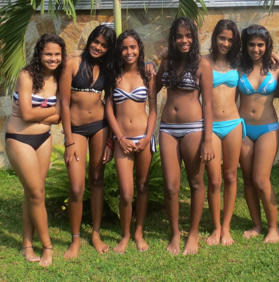 beach Srilankan photo nude girls in